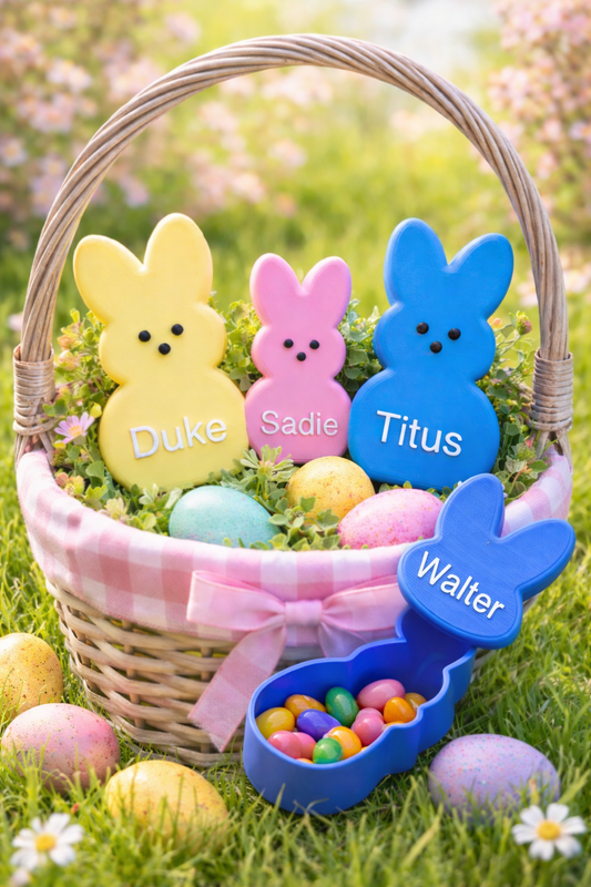 Easter Peep candy box