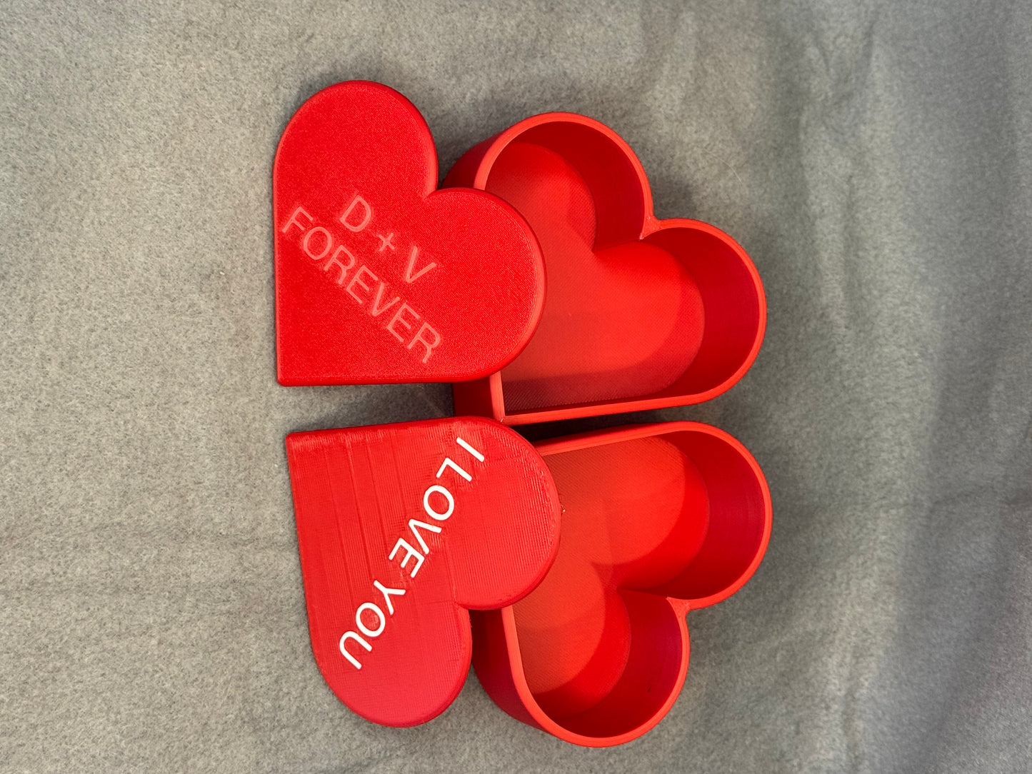 Personalized heart box
