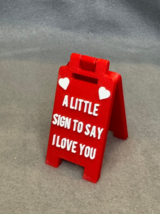 I Love you sign