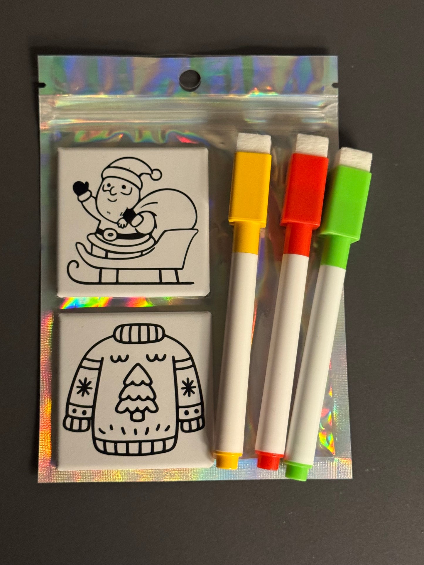 Magnet coloring set