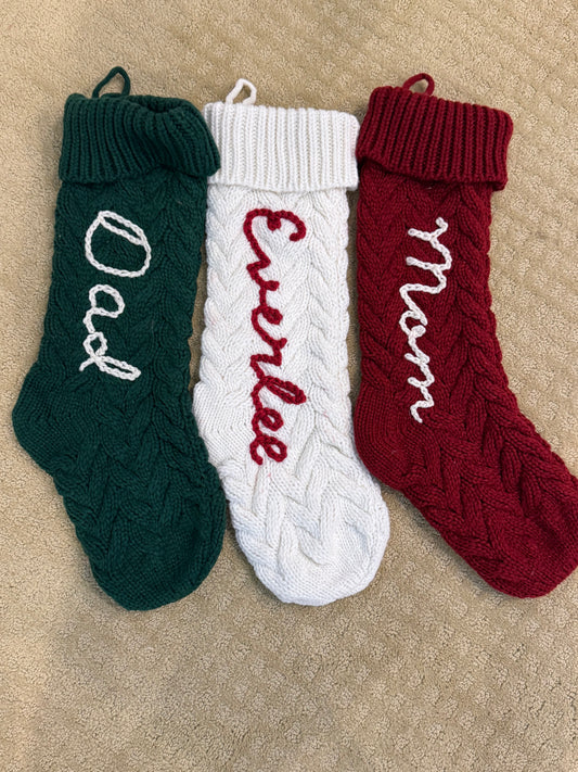 Personalized Stocking